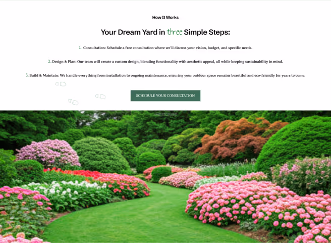 greenscape process screenshot
